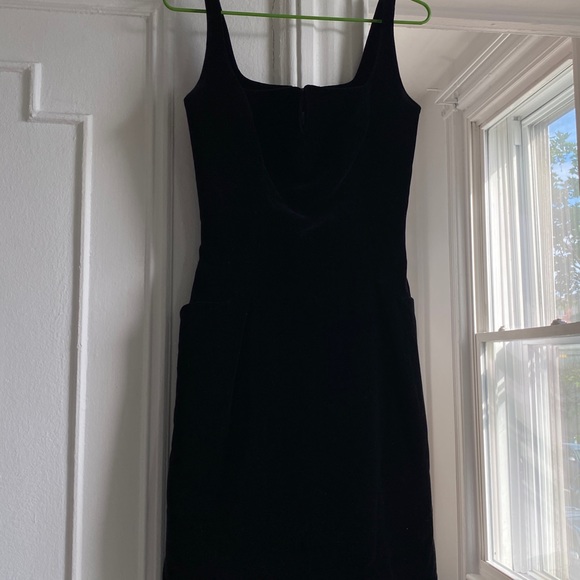 Vintage Thierry Mugler Velvet Dress - Picture 1 of 6